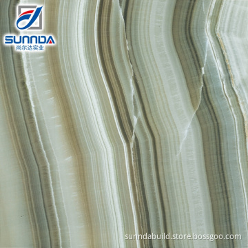 Blue Color Building Material Chinese Stone Marble Floor Tile Polished Glazed Porcellanato Bathroom Tile cheap price